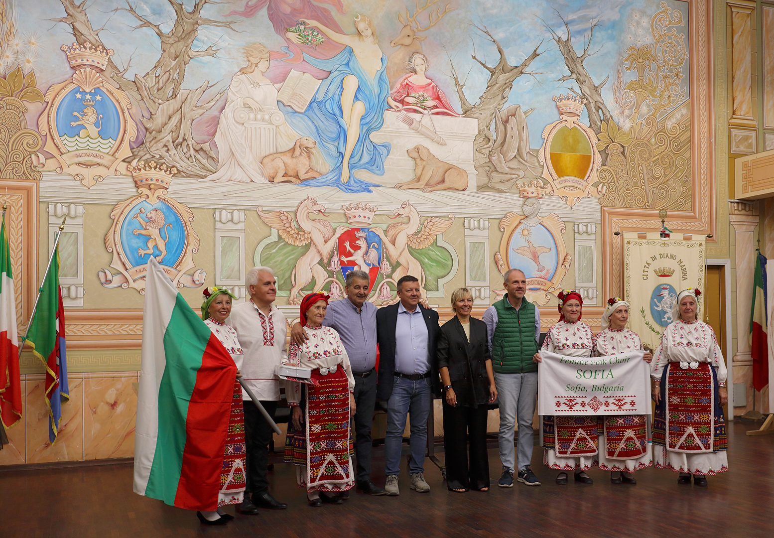 Хор 'София' пя на
Лазурния бряг